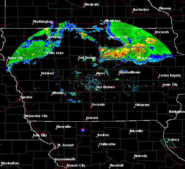 Interactive Hail Maps Hail Map for Frederika, IA
