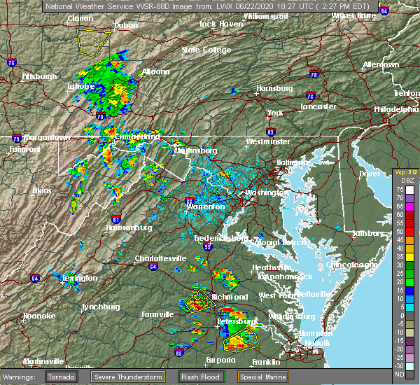 Interactive Hail Maps Hail Map for Maurertown, VA