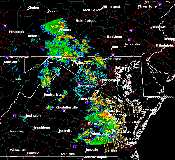 Interactive Hail Maps Hail Map for Wardensville, WV