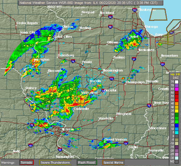Interactive Hail Maps Hail Map for Mount Auburn, IL