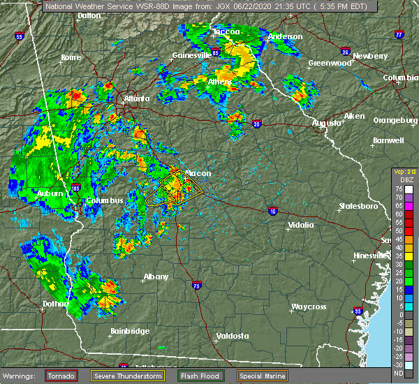 Interactive Hail Maps Hail Map for Ivey, GA