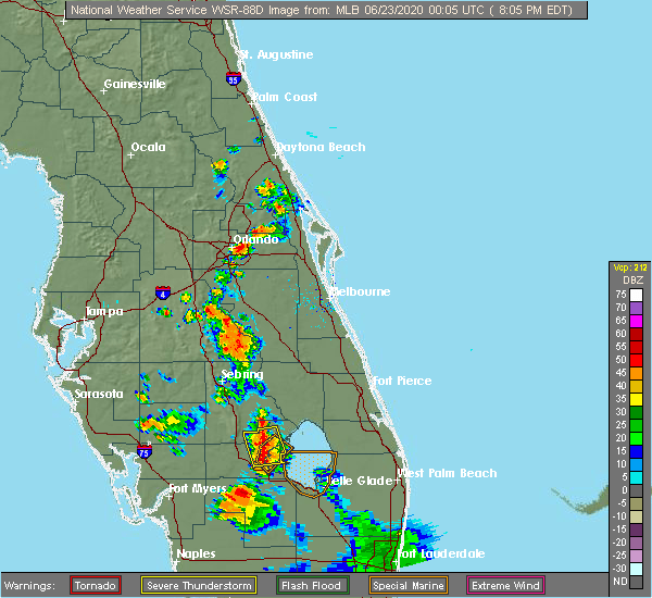 Interactive Hail Maps Hail Map for Oviedo, FL