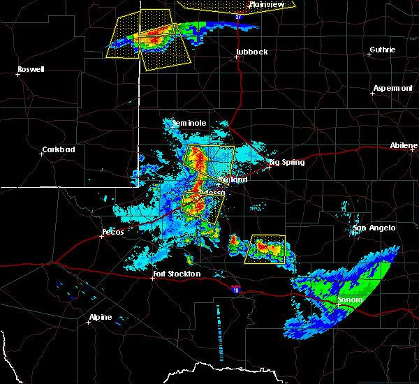 Interactive Hail Maps Hail Map for Midland, TX