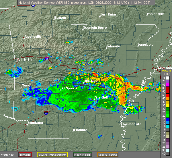 Hail Map for Cabot, AR Interactive Hail Maps