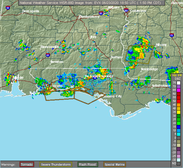 Hail Map for Marianna, FL Interactive Hail Maps