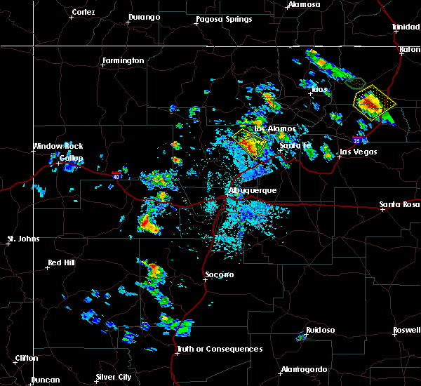 Interactive Hail Maps Hail Map for Cochiti Lake, NM