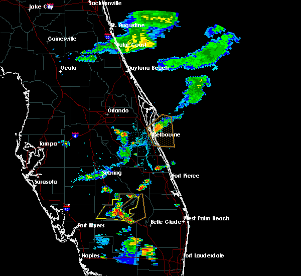 Interactive Hail Maps Hail Map for Buckhead Ridge, FL