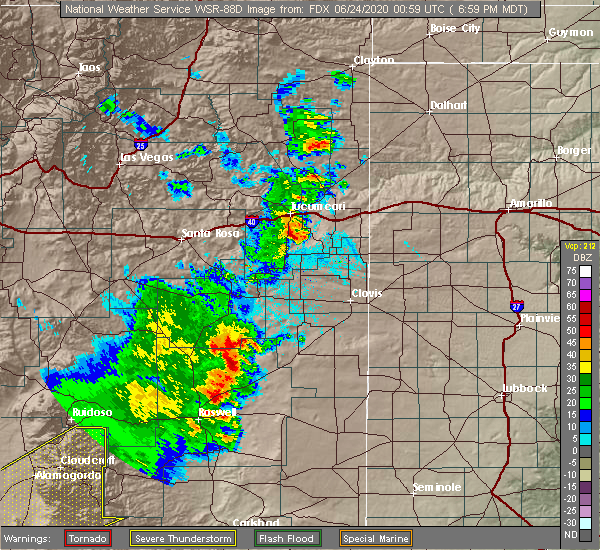 Interactive Hail Maps Hail Map for Hagerman, NM