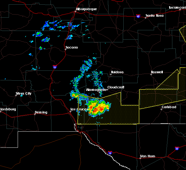 Interactive Hail Maps Hail Map for El Paso, TX