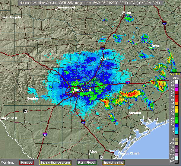 Interactive Hail Maps Hail Map for Yorktown, TX