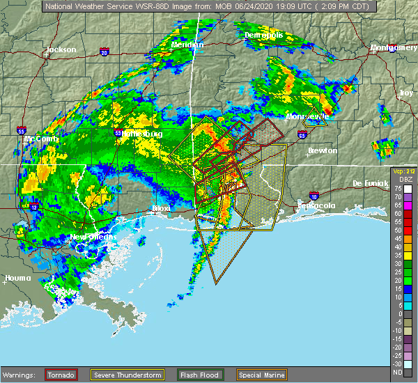 Interactive Hail Maps Hail Map for Fairhope, AL