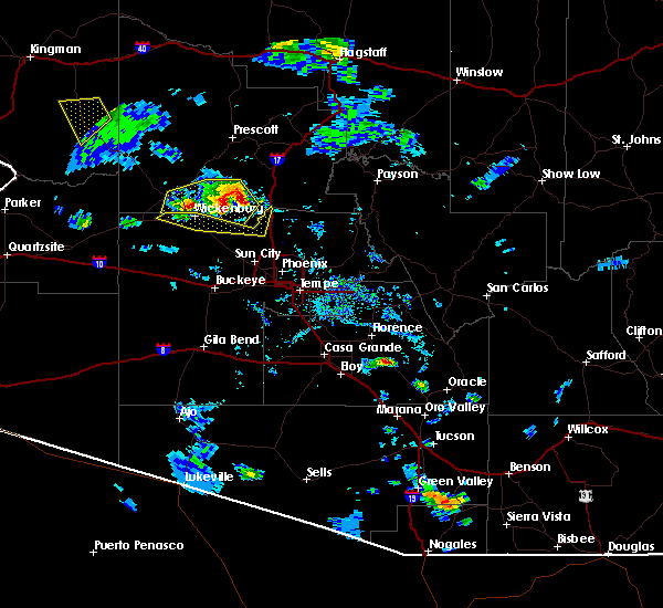 Interactive Hail Maps Hail Map for Morristown, AZ