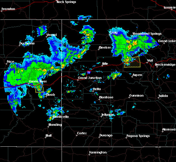 Interactive Hail Maps Hail Map for Thompson Springs, UT