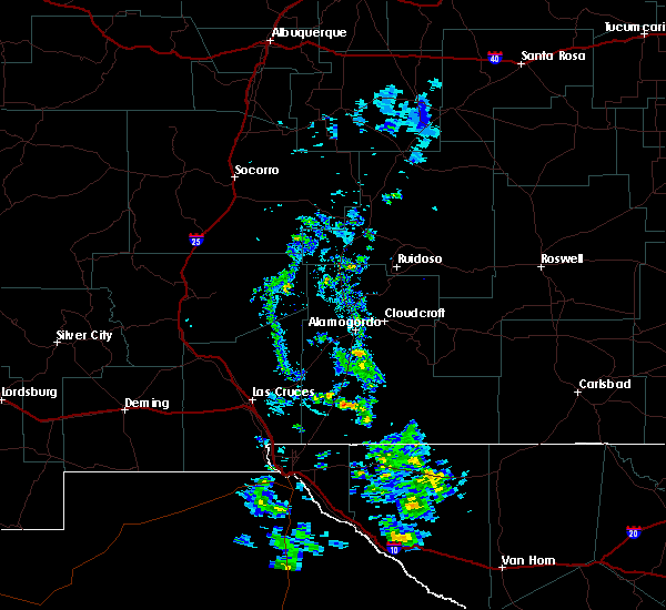 Interactive Hail Maps Hail Map for Alamogordo, NM