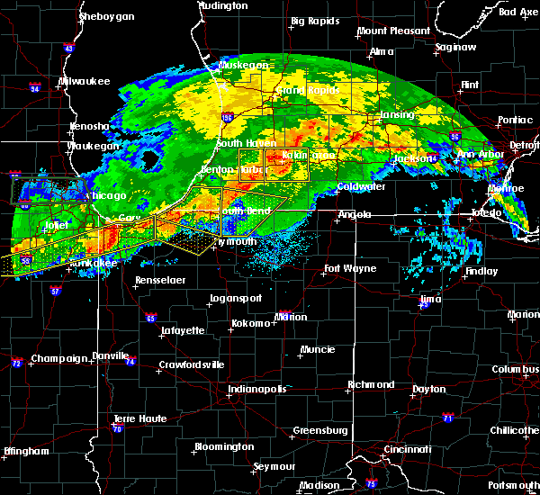 Interactive Hail Maps Hail Map for Vandalia, MI