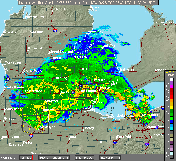 Interactive Hail Maps Hail Map for Trenton, MI