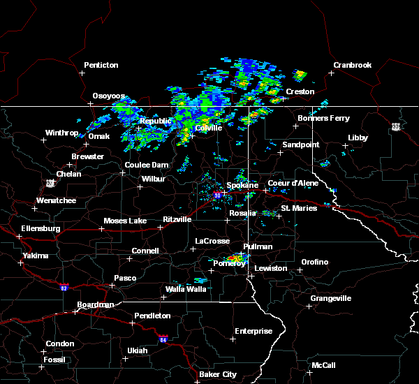 Interactive Hail Maps Hail Map for Pullman, WA