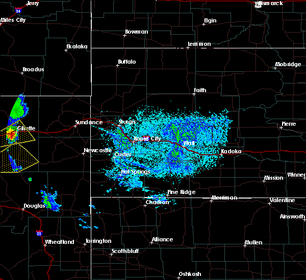Interactive Hail Maps Hail Map for Gillette, WY