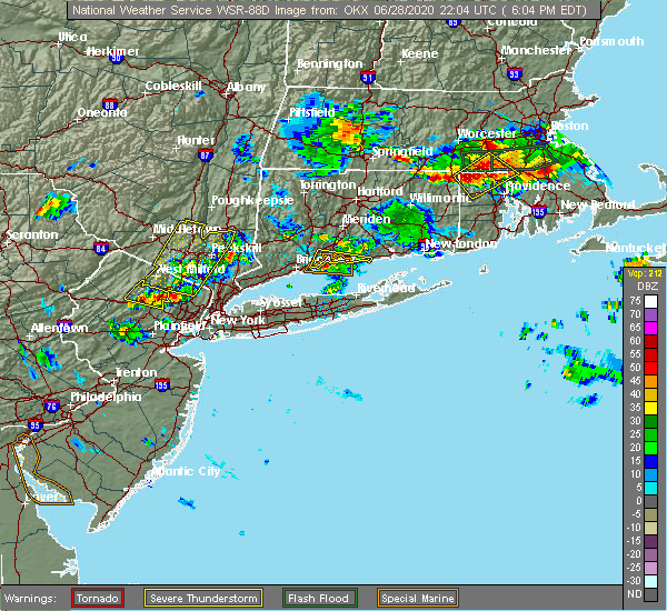 Interactive Hail Maps Hail Map for Harriman, NY