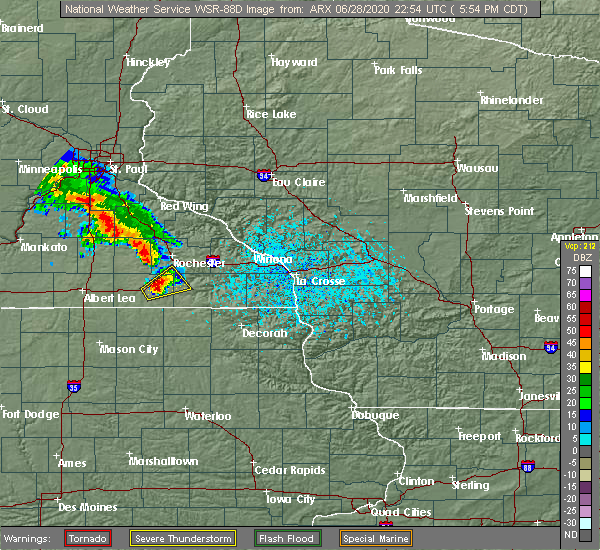Interactive Hail Maps Hail Map for Stewartville, MN