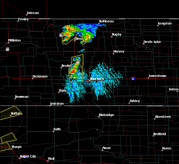 Interactive Hail Maps Hail Map for Washburn, ND