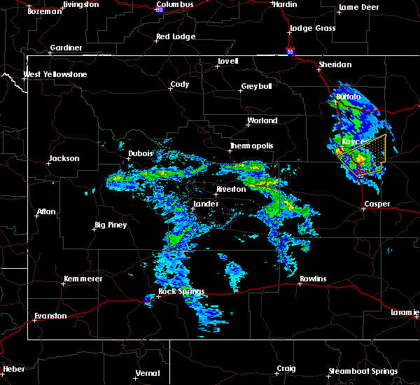 Interactive Hail Maps Hail Map for Edgerton, WY