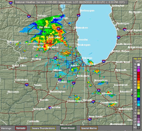 Interactive Hail Maps Hail Map for Cary, IL