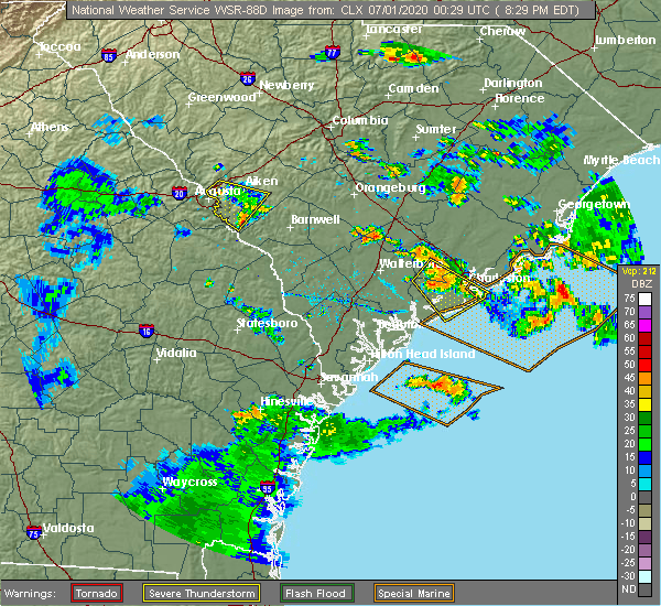 Interactive Hail Maps Hail Map for Summerville, SC