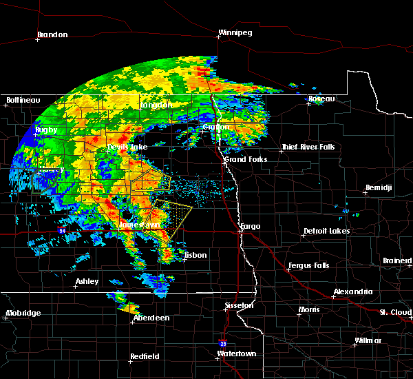 Interactive Hail Maps Hail Map for Binford, ND