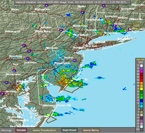Interactive Hail Maps Hail Map for Sea Isle City, NJ
