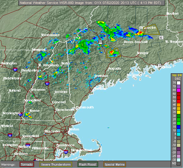 Interactive Hail Maps Hail Map for Pittsfield, ME
