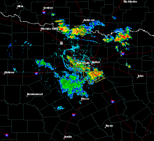 Interactive Hail Maps Hail Map for Red Oak, TX
