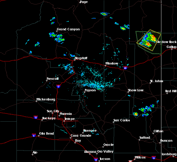 Interactive Hail Maps Hail Map for Ganado, AZ