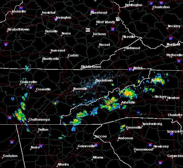 Interactive Hail Maps Hail Map for Canton, NC