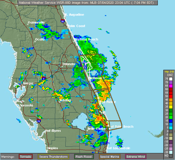 Interactive Hail Maps Hail Map for Jupiter Farms, FL