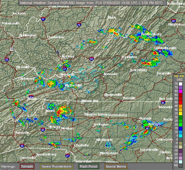 Interactive Hail Maps Hail Map for Millers Creek, NC