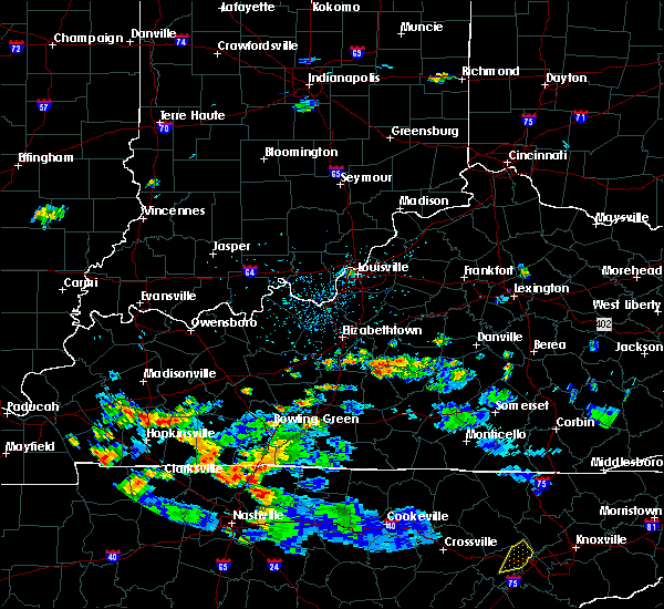 Interactive Hail Maps Hail Map for Raywick, KY