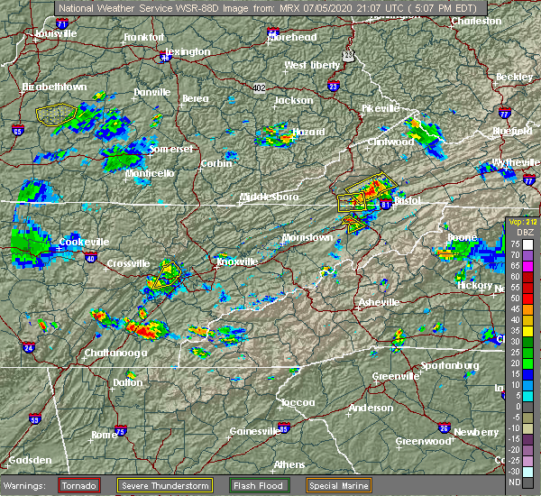 Interactive Hail Maps Hail Map for Castlewood, VA