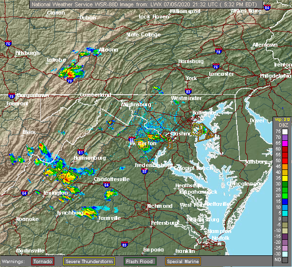 Interactive Hail Maps Hail Map for Staunton, VA