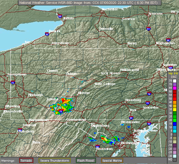 Interactive Hail Maps Hail Map for Shanksville, PA