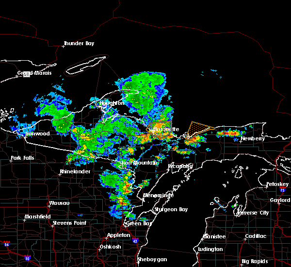 Interactive Hail Maps Hail Map for Munising, MI
