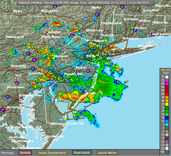Interactive Hail Maps Hail Map for West Chester, PA