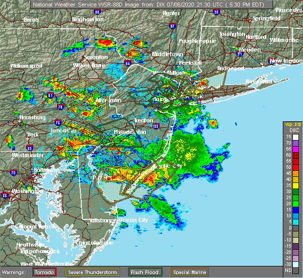 Interactive Hail Maps Hail Map for Tamaqua, PA