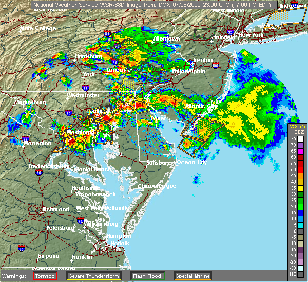 Interactive Hail Maps Hail Map for Chestertown, MD