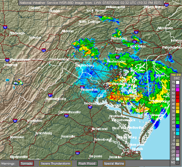 Interactive Hail Maps Hail Map for La Plata, MD