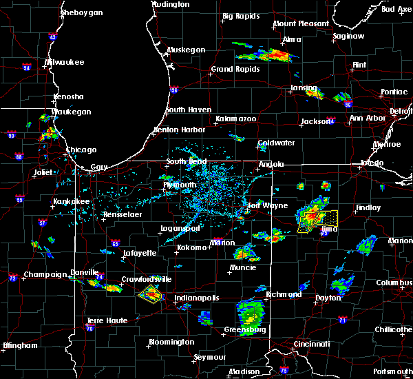 Interactive Hail Maps Hail Map for Cloverdale, OH