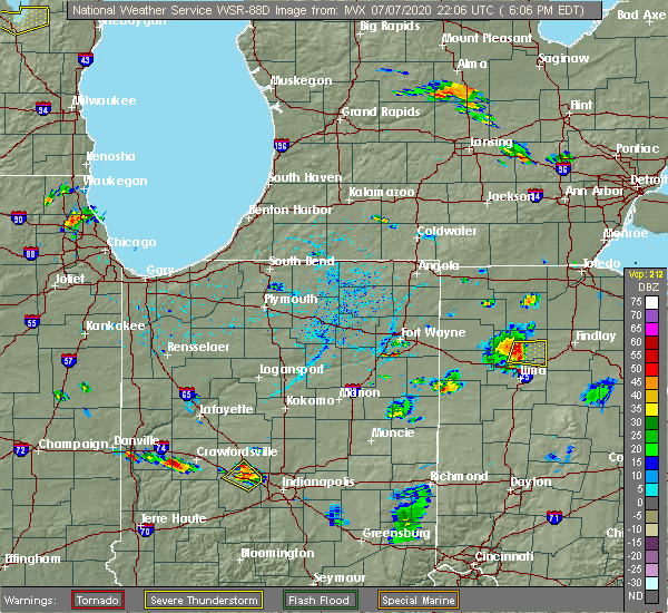 Interactive Hail Maps Hail Map for Columbus Grove, OH