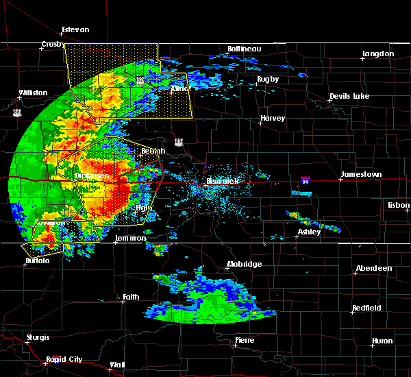 Interactive Hail Maps Hail Map for Glen Ullin, ND