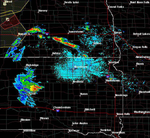 Interactive Hail Maps Hail Map for Onida, SD