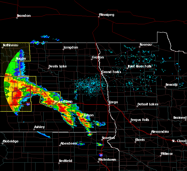Interactive Hail Maps Hail Map for Jamestown, ND